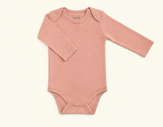 Blush Pink (Long Sleeve Onesie)